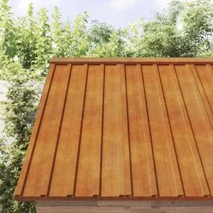 Panouri de acoperiș, 12 buc., ruginiu, 100×44 cm, oțel corten