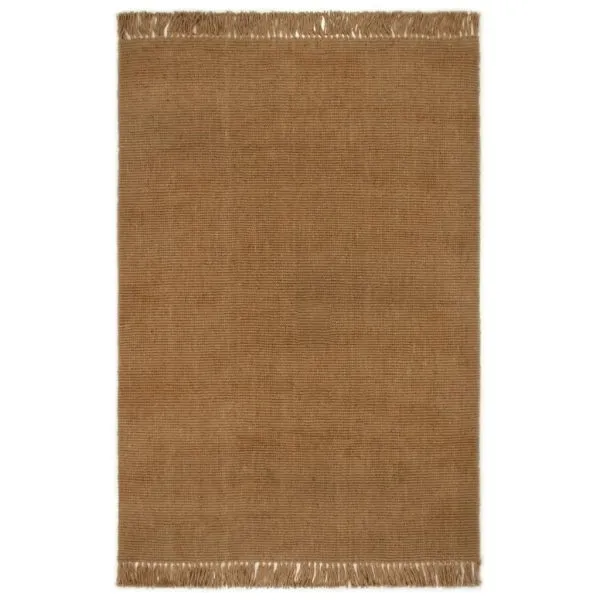 Covor cu ciucuri, 160×230 cm, iută