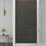 Panouri de perete 12 buc. gri închis 90×30 cm catifea 3,24 m²