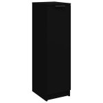 Pantofar, negru, 30x35x100 cm, lemn compozit