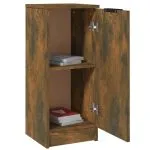 Dulap, stejar fumuriu, 30x30x70 cm, lemn prelucrat