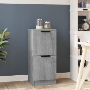 Dulap, sonoma gri, 30x30x70 cm, lemn prelucrat