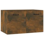 Dulap de perete, stejar fumuriu, 60×36,5×35 cm, lemn prelucrat