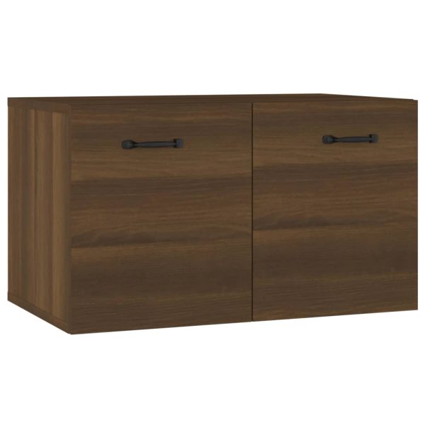 Dulap de perete, stejar maro, 60×36,5×35 cm, lemn prelucrat