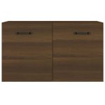 Dulap de perete, stejar maro, 60×36,5×35 cm, lemn prelucrat