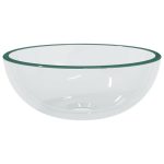 Lavoar din sticlă securizată, 30×12 cm, transparent