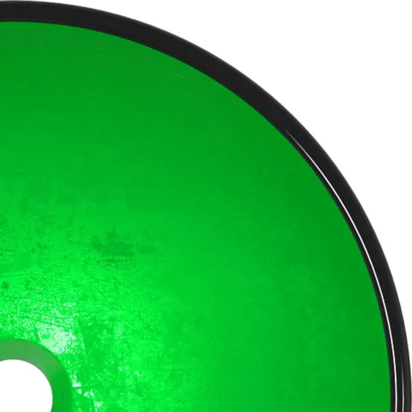 Chiuvetă din sticlă securizată, verde, 42×14 cm