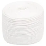 Frânghie de barcă, alb complet, 6 mm, 25 m, polipropilenă
