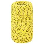 Frânghie de barcă, galben, 2 mm, 25 m, polipropilenă