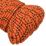Frânghie de barcă, portocaliu, 3 mm, 500 m, polipropilenă