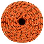 Frânghie de barcă, portocaliu, 10 mm, 500 m, polipropilenă