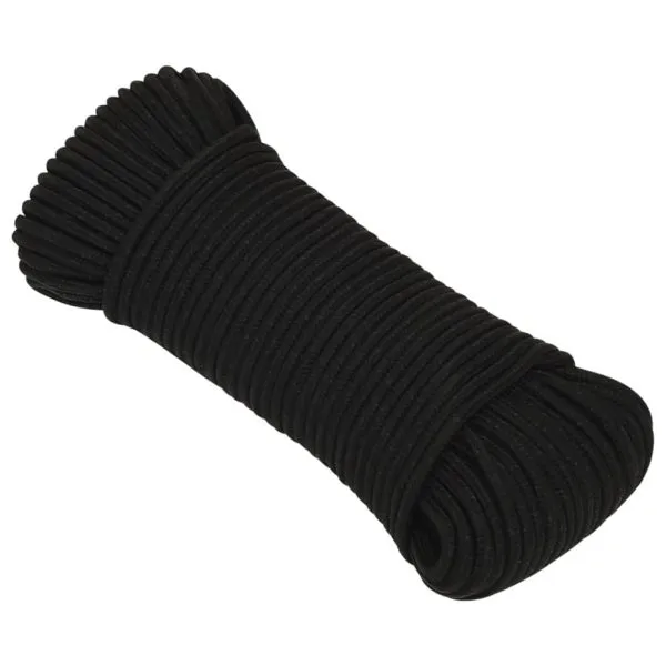 Frânghie de lucru, alb, 3 mm, 25 m, poliester