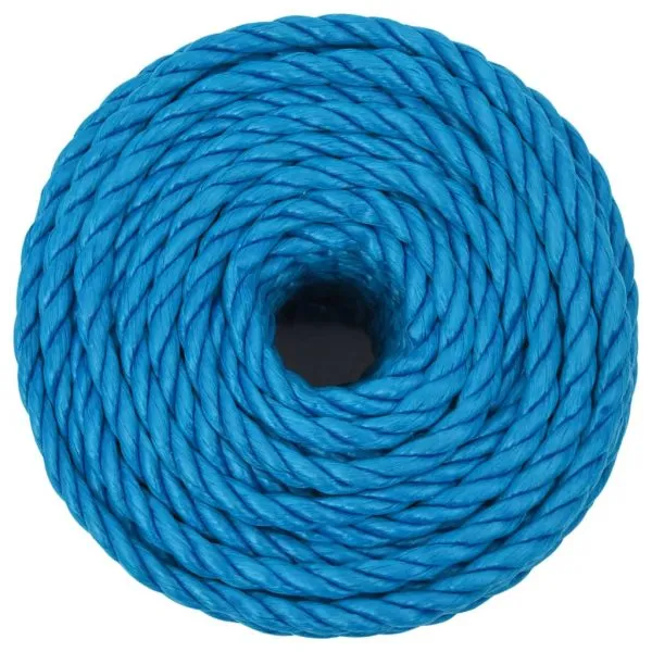Frânghie de lucru, albastru, 12 mm, 25 m, polipropilenă