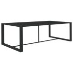 Set mobilier de grădină cu perne, 6 piese, antracit, aluminiu