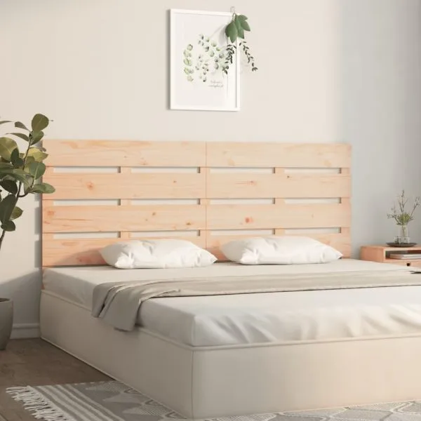 Tăblie de pat, 140x3x80 cm, lemn masiv de pin