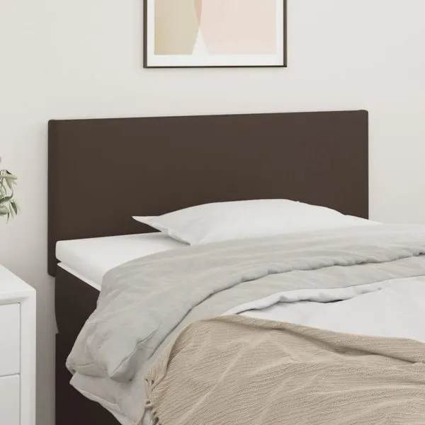 Tăblie de pat, maro, 80x5x78/88 cm, piele ecologică