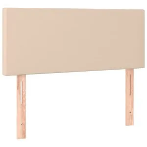 Tăblie de pat, cappuccino, 80x5x78/88 cm, piele ecologică