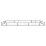 Țarc câini 28 panouri negru 100×50 cm oțel vopsit electrostatic