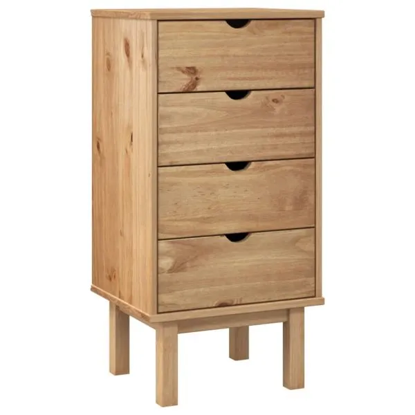 Dulap cu sertar „OTTA”, 45x39x90cm, lemn masiv de pin