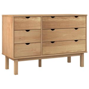 Dulap cu sertar „OTTA”, 111x43x73,5 cm, lemn masiv de pin