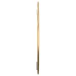 Oglindă de perete rotundă, auriu, Ø 30 cm