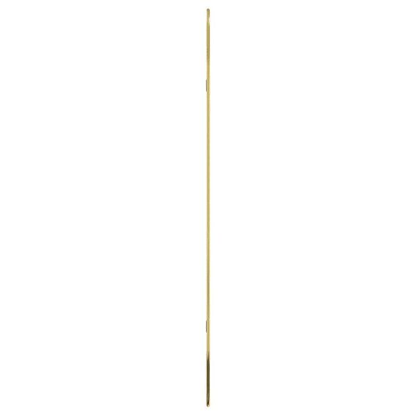 Oglindă de perete, auriu, 100×45 cm, ovală