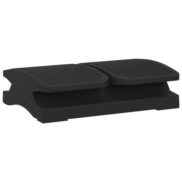 Suport pentru picioare, negru, 43,5×32,5×10,5 cm