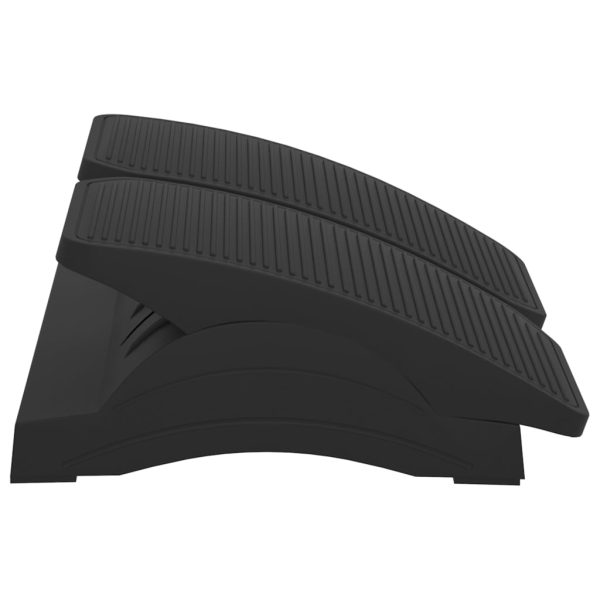 Suport pentru picioare, negru, 43,5×32,5×10,5 cm