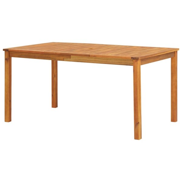 Set mobilier de exterior cu perne, 3 piese, lemn masiv acacia