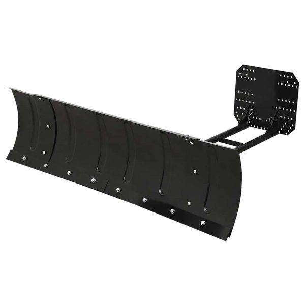 Plug de zăpadă pentru ATV, negru, 150 x 38 cm