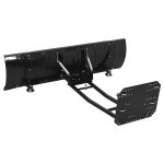 Plug de zăpadă pentru ATV, negru, 150 x 38 cm