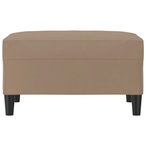 Taburet, cappuccino, 70x55x41 cm, piele ecologică