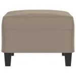 Taburet, gri taupe, 70x55x41 cm, microfibră