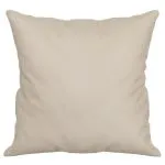 Perne decorative, 2 buc., crem, 40×40 cm, microfibră