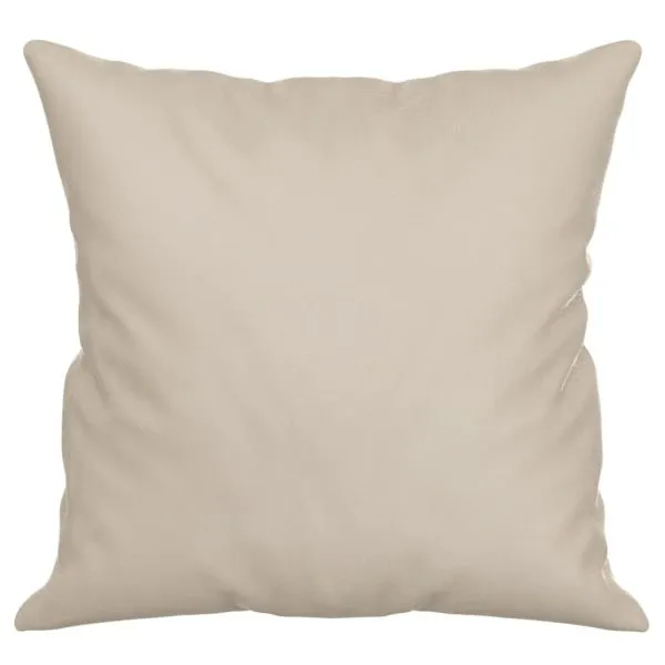 Perne decorative, 2 buc., crem, 40×40 cm, microfibră