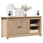 Comodă TV, 103×36,5×52 cm, lemn masiv de pin