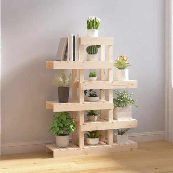 Suport pentru plante, 85x25x109,5 cm, lemn masiv de pin