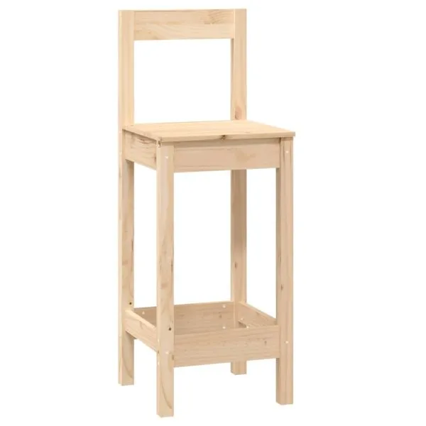 Set mobilier de bar, 5 piese, lemn masiv de pin