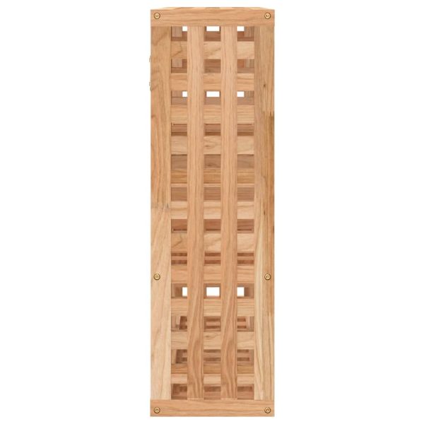 Dulap de perete, 49x15x49 cm, lemn masiv de nuc