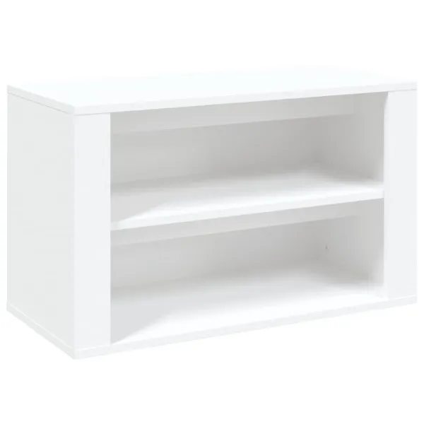 Pantofar, alb, 75x35x45 cm, lemn prelucrat