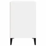 Pantofar, alb, 102x36x60 cm, lemn compozit