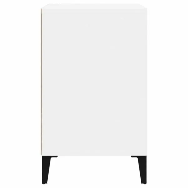 Pantofar, alb, 102x36x60 cm, lemn compozit