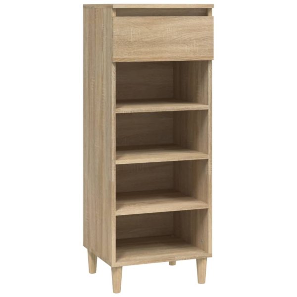 Pantofar, stejar sonoma, 40x36x105 cm, lemn prelucrat