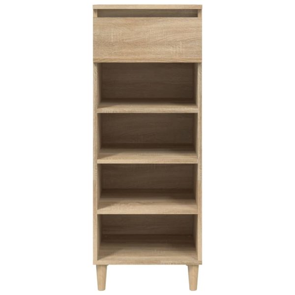 Pantofar, stejar sonoma, 40x36x105 cm, lemn prelucrat