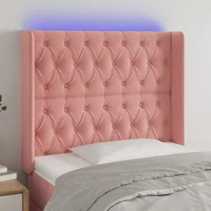 Tăblie de pat cu LED