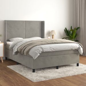 Pat box spring cu saltea