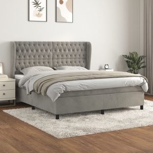 Pat box spring cu saltea