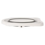 Bathroom Solutions Cadă pliabilă pentru copii, alb și gri