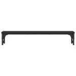 Suport pentru monitor, negru, 85x23x15,5 cm, lemn compozit