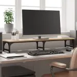 Suport de monitor stejar sonoma 105x23x15,5 cm lemn compozit